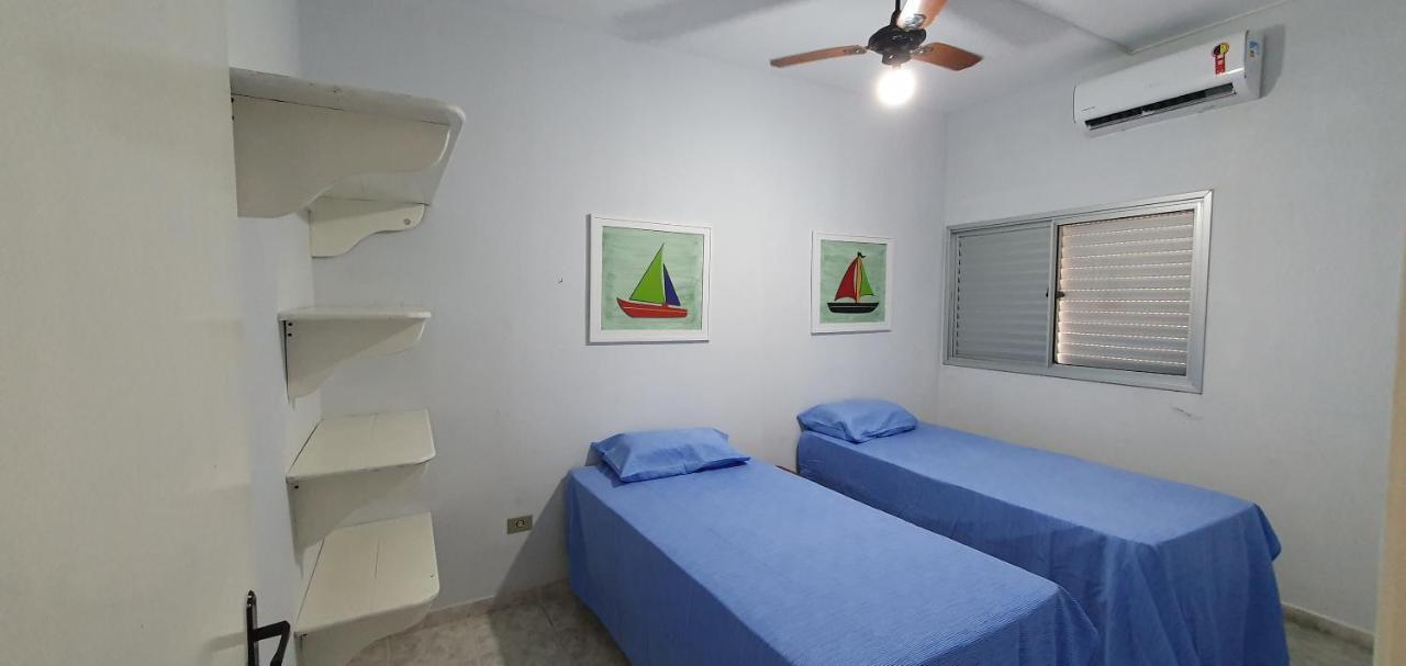 Apto Confortavel No Itagua, 2 Quartos, 1 Wc, Ar, Wifi, Garagem * Ubatuba